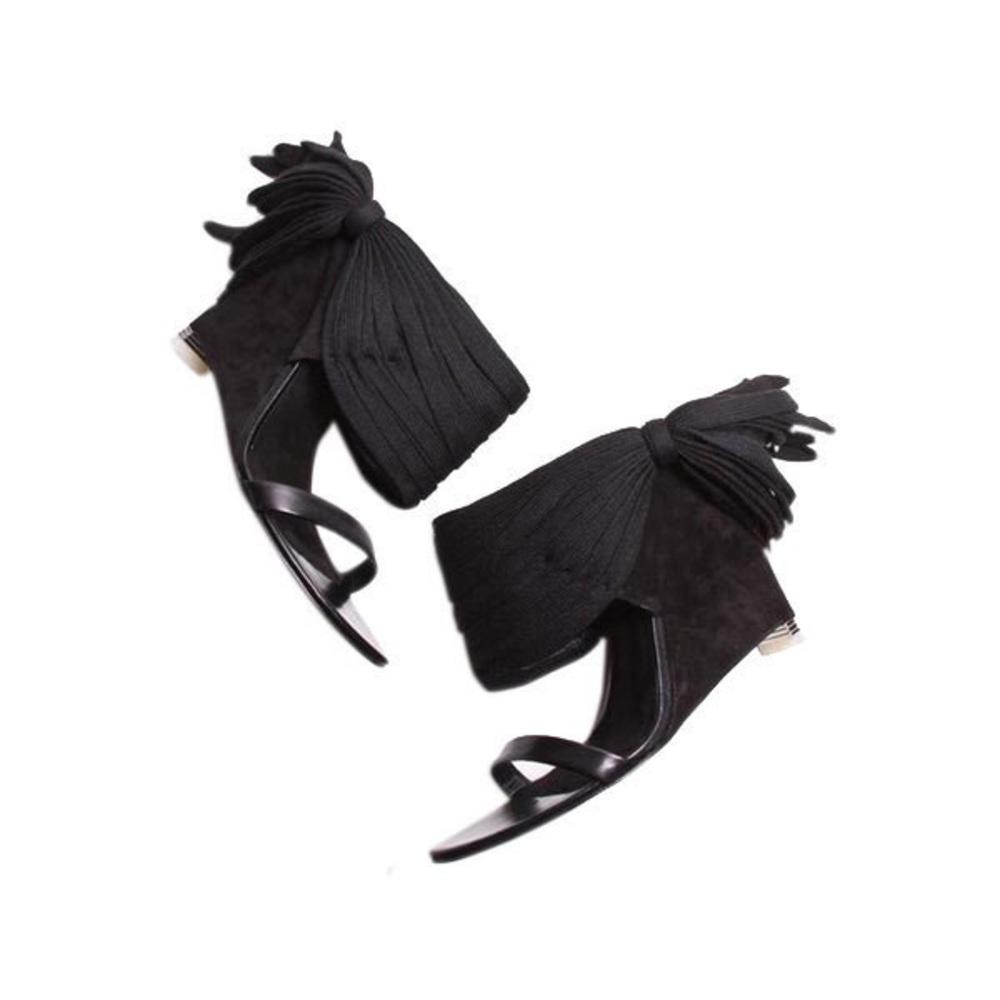 Alexander Wang suede wedge sandals
